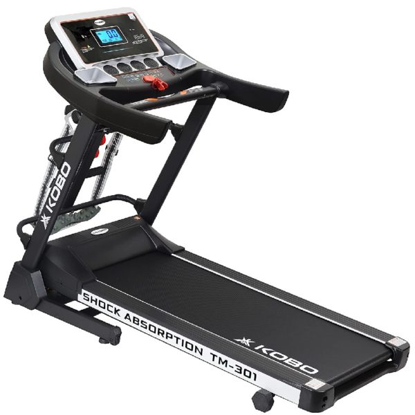 Kobo TM-301 Motorised Treadmill 3 H.P - KOBO SPORTS