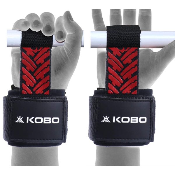 Kobo WTA 48 Weight Training Straps KOBO SPORTS