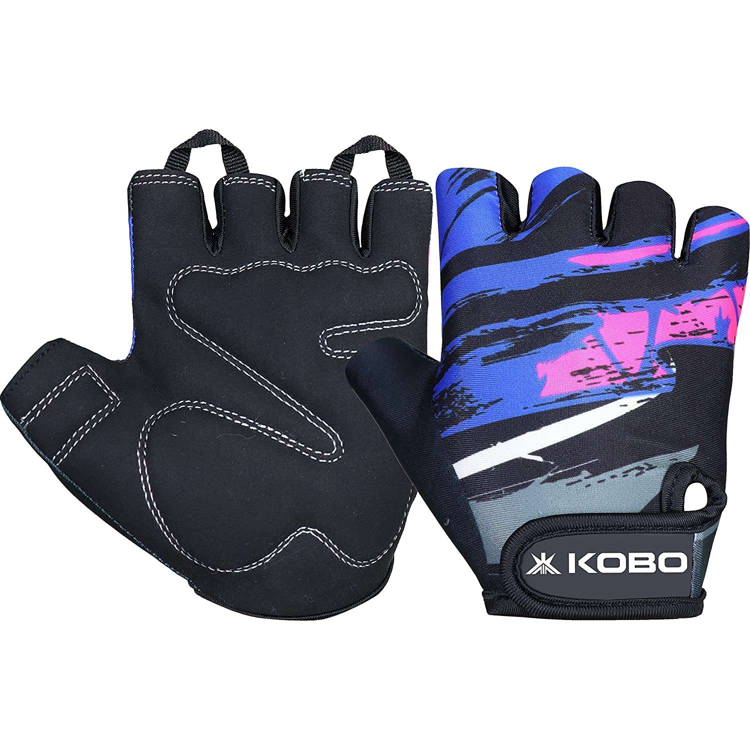 Kobo WTG-02 Gym Gloves with Wrist Support - KOBO SPORTS