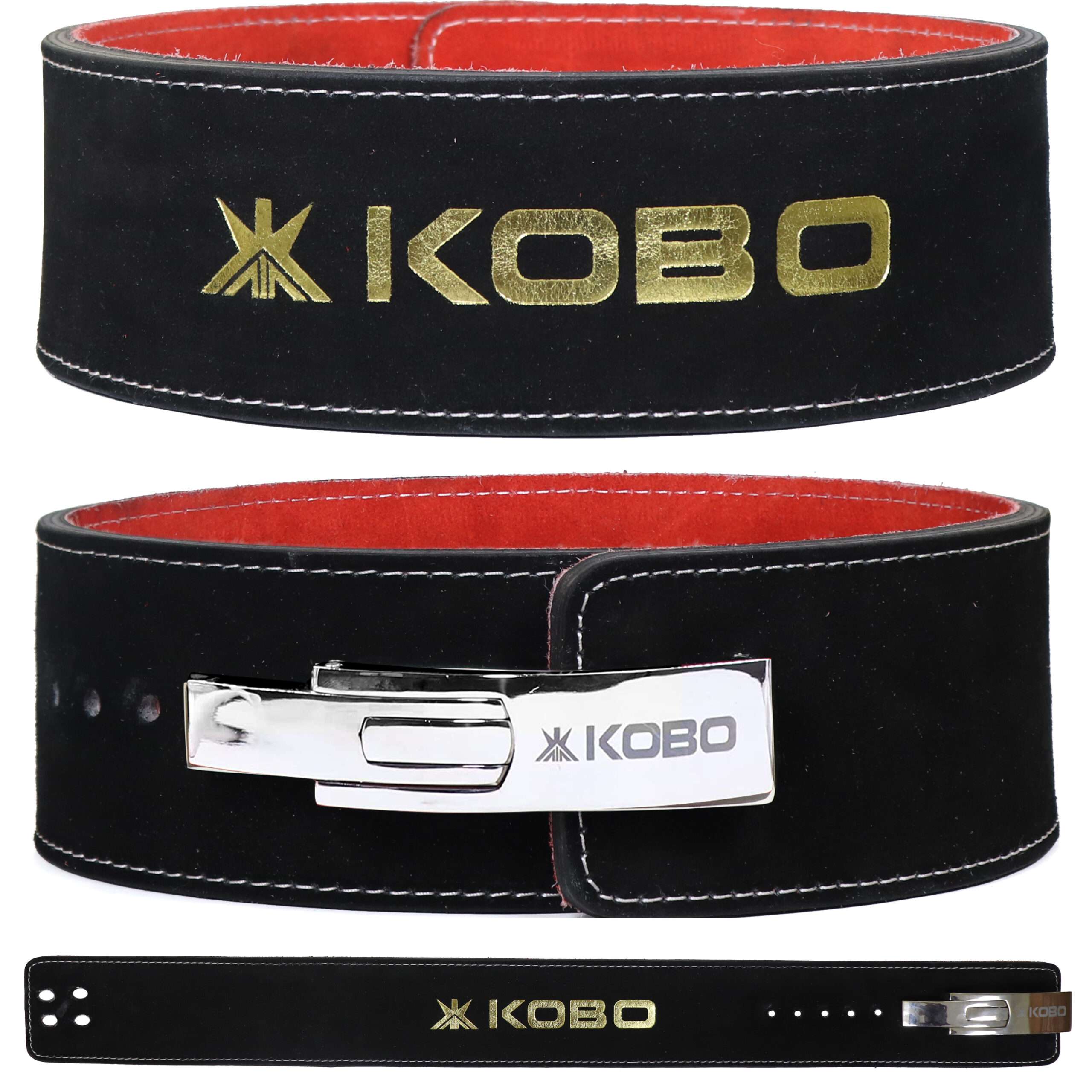 Kobo 13 mm WTB-15 Lever Gym Belt - KOBO SPORTS
