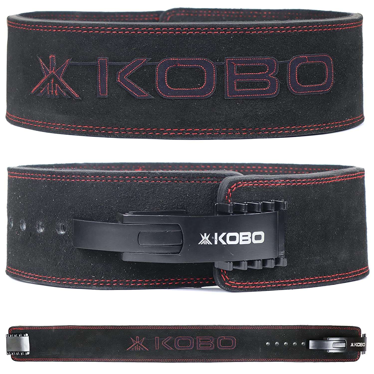Kobo 10 mm WTB-16 Adjustable Lever Gym Belt - KOBO SPORTS