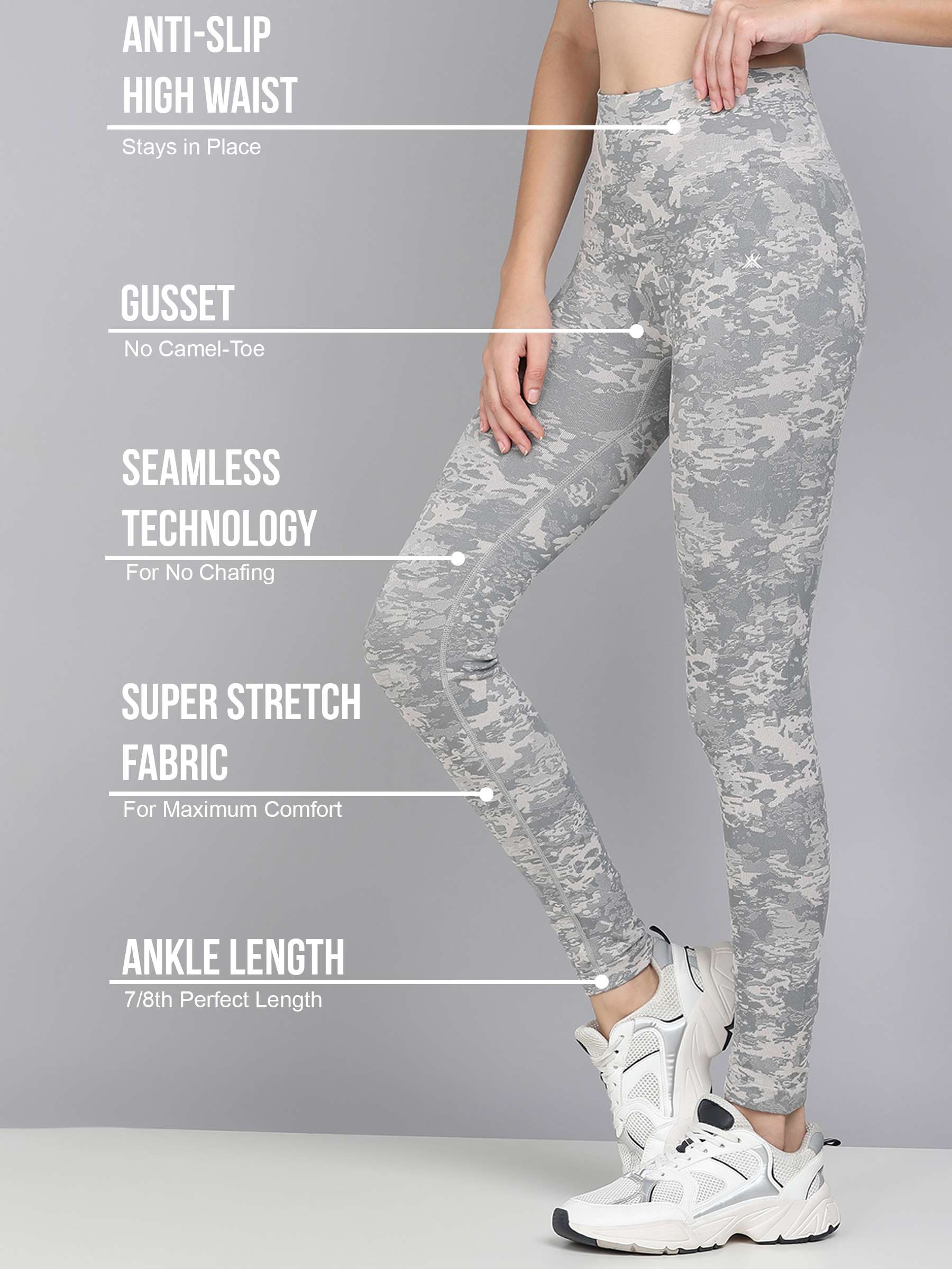 Better Bodies High Waist Camo Athletic Tights Leggings : Amazon.in: Fashion