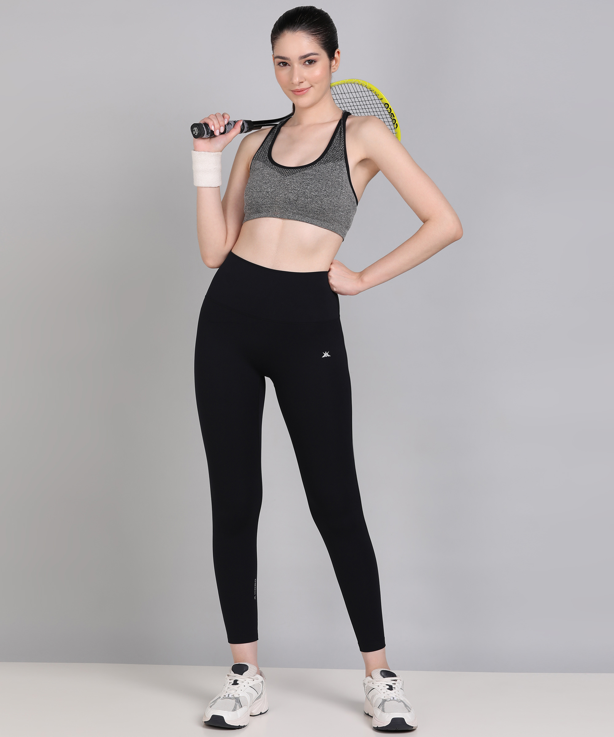 Buy Cukoo Highly Stretchable Gym/Workout Tights - Blue online