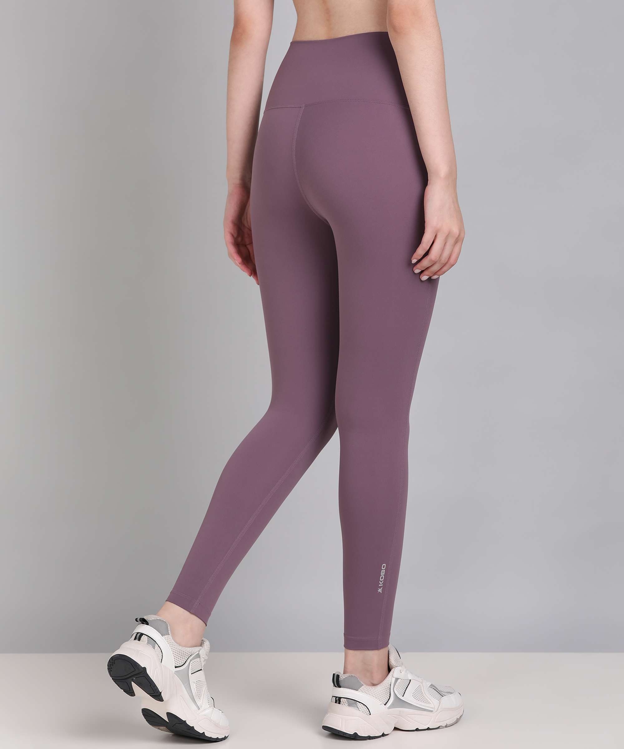 Buy STOP Lilac Fitted Full Length Cotton Lycra Women's Leggings | Shoppers  Stop